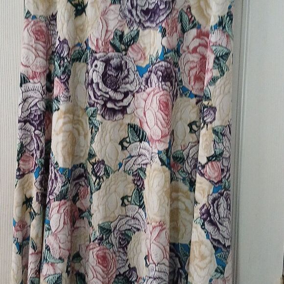 Lularoe  floral maxi  skirt  Sz M NWOT - Picture 3 of 7